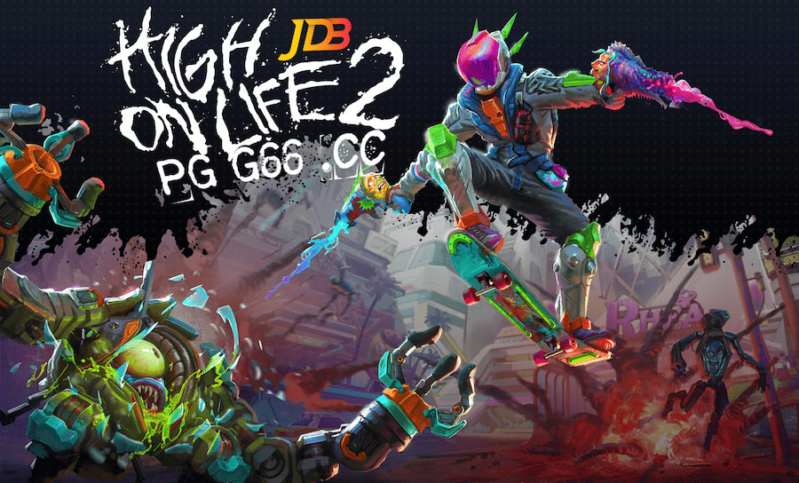 荒诞喜剧FPS续作《高能人生2》开启JDB星际水果霸冒险新篇章